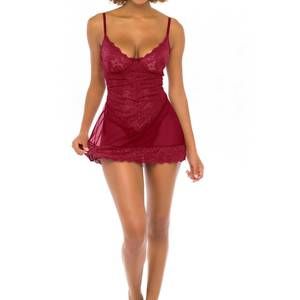 NEW OH LA LA CHERI page underwire all lace babydoll in rhubarb